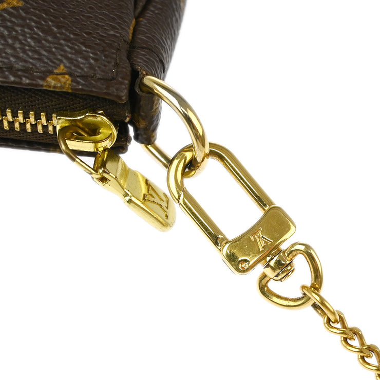 Louis Vuitton Monogram Mini Pochette Accessoires Handbag M58009 DU5007 XX31042