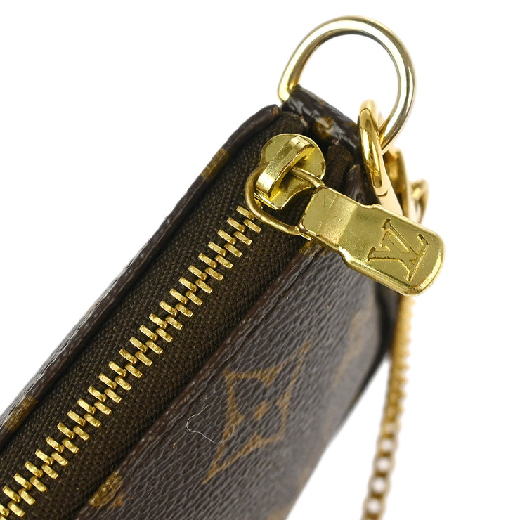 Louis Vuitton Monogram Mini Pochette Accessoires Handbag M58009 DU5007 XX31042