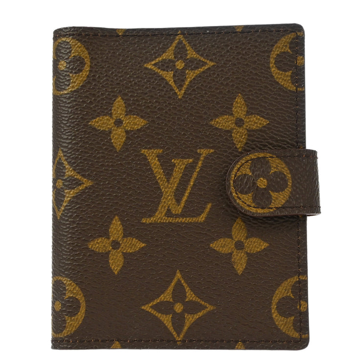 Louis Vuitton Monogram Agenda Mini Notebook Cover R20007 TH0926 XX31194