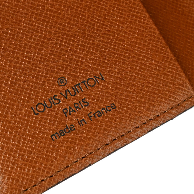 Louis Vuitton Monogram Agenda Mini Notebook Cover R20007 TH0926 XX31194