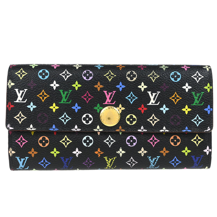 Louis Vuitton Multicolor Portefeuille Sarah Wallet M60273 CA0172 XX30764