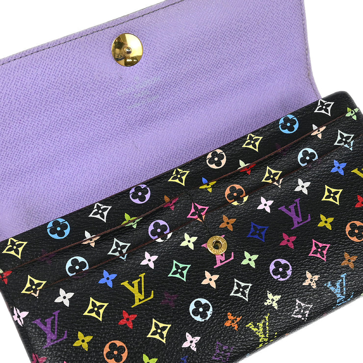 Louis Vuitton Multicolor Portefeuille Sarah Wallet M60273 CA0172 XX30764