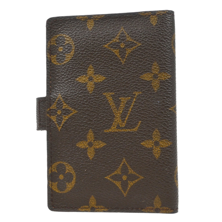 Louis Vuitton Monogram Agenda Mini Note Book Cover M56273 SD0020 XX31091