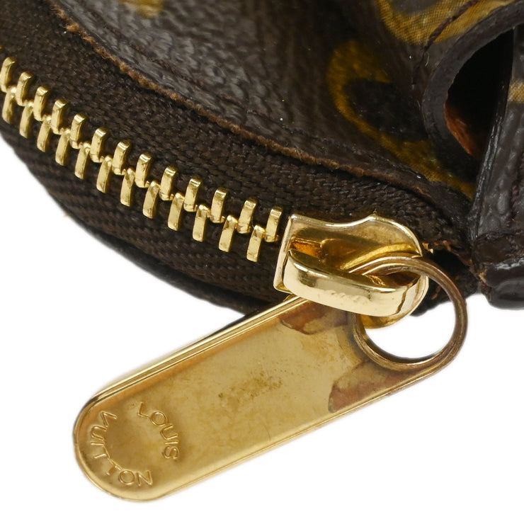 Louis Vuitton Monogram Porte Monnaie Shilling Coin Wallet M60025 CA0096 XX31096