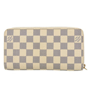 Louis Vuitton Damier Azur Zippy Wallet N60019 VI4097 XX31220