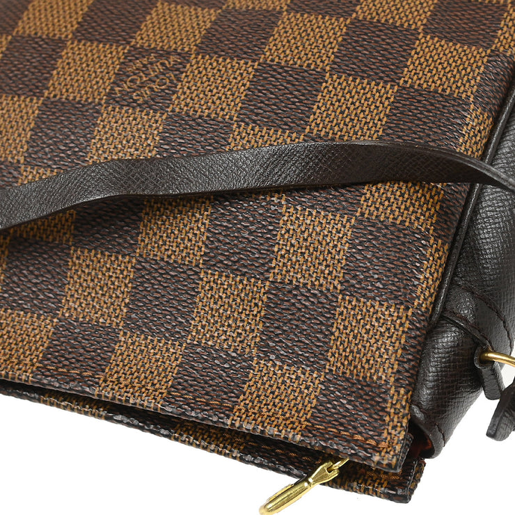 Louis Vuitton Damier Trousse Makeup Handbag N51982 NO0978 XX31319
