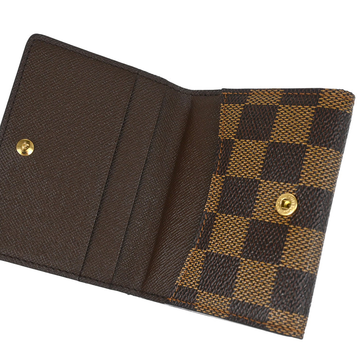 Louis Vuitton Damier Ludlow Coin Case Wallet N62925 CT1014 XX31437
