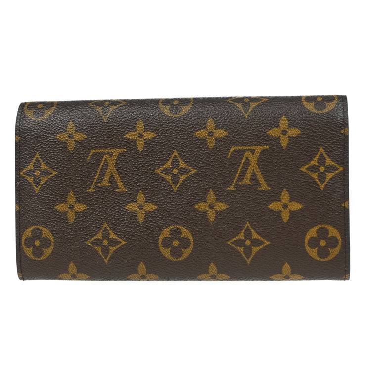 Louis Vuitton Monogram Porte Monnaie Credit Wallet M61726 TH0033 XX31554