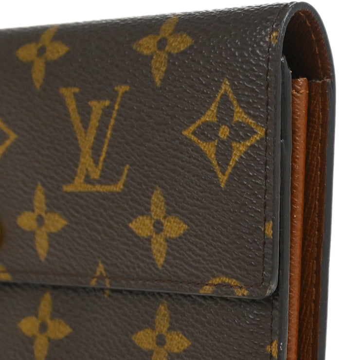 Louis Vuitton Monogram Porte Monnaie Credit Wallet M61726 TH0033 XX31554
