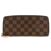 Louis Vuitton Damier Portefeuille Clemence Zippy Wallet N41626 CA3108 XX31598