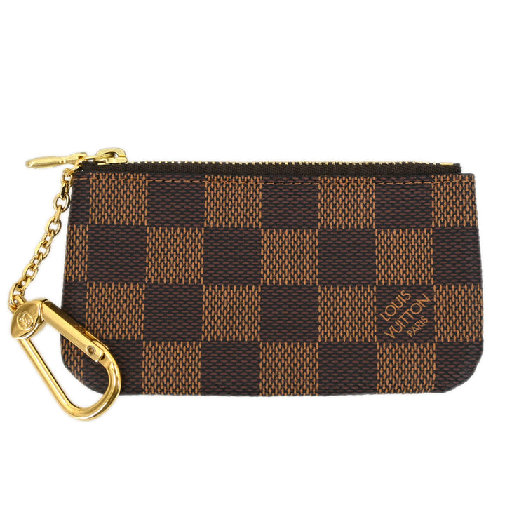 Louis Vuitton Damier Pochette Cles Coin Case Wallet Purse N62658 T4179 XX31622