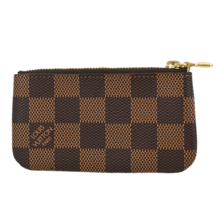Louis Vuitton Damier Pochette Cles Coin Case Wallet Purse N62658 T4179 XX31622