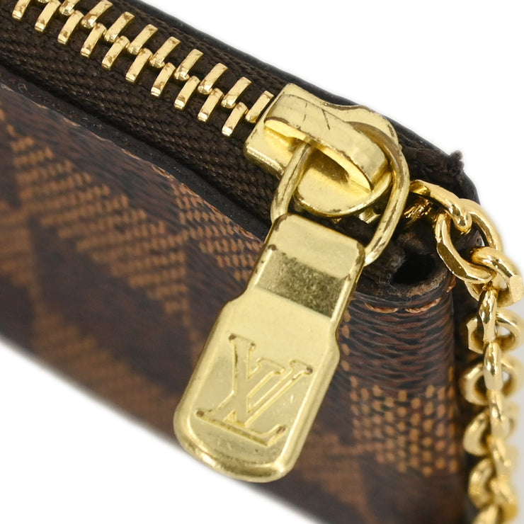 Louis Vuitton Damier Pochette Cles Coin Case Wallet Purse N62658 T4179 XX31622