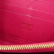 Louis Vuitton Black Multicolor Zippy Wallet M60243 CA1140 XX31636