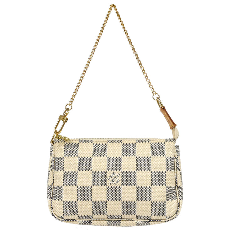 Louis Vuitton Damier Azur Mini Pochette Accessoires N58010 FL4028 XX31653