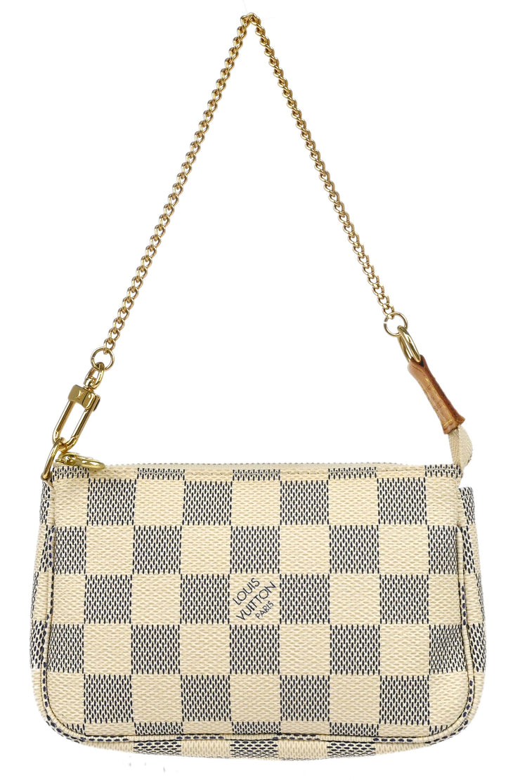 Louis Vuitton Damier Azur Mini Pochette Accessoires N58010 FL4028 XX31653