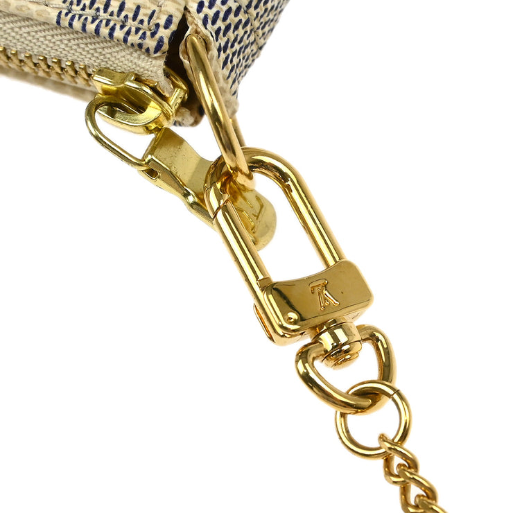 Louis Vuitton Damier Azur Mini Pochette Accessoires N58010 FL4028 XX31653
