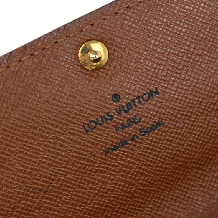 Louis Vuitton Monogram Portefeuille Sarah Purse Wallet M61734 CA2048 XX31692