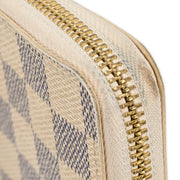 Louis Vuitton Azur Portefeuille Clemence Zippy Wallet N61210 GI2186 XX31709