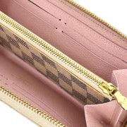 Louis Vuitton Azur Portefeuille Clemence Zippy Wallet N61210 GI2186 XX31709