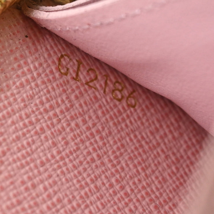 Louis Vuitton Azur Portefeuille Clemence Zippy Wallet N61210 GI2186 XX31709