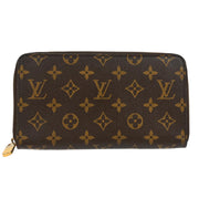 Louis Vuitton Monogram Organizer Zippy Wallet M60002 VI0056 XX31720