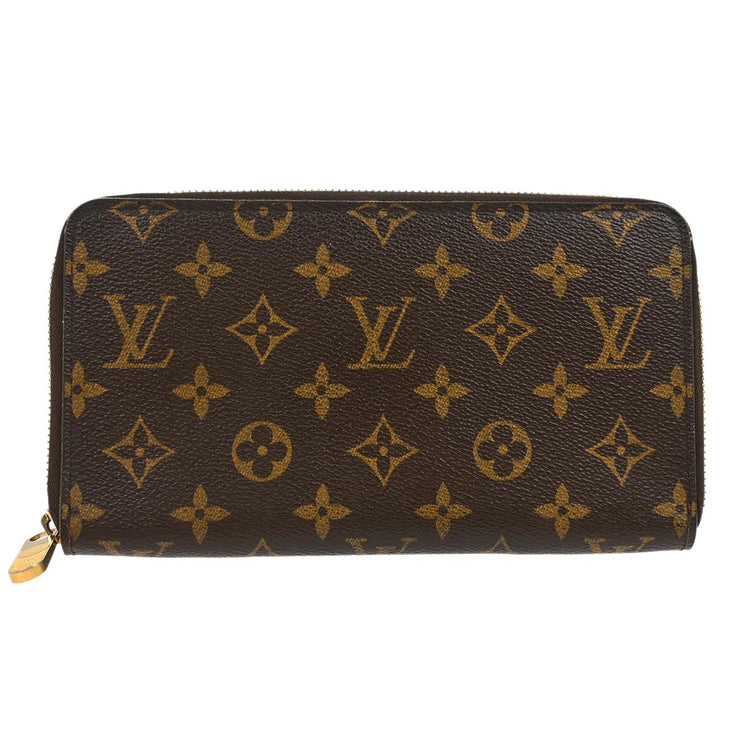 Louis Vuitton Monogram Organizer Zippy Wallet M60002 VI0056 XX31720
