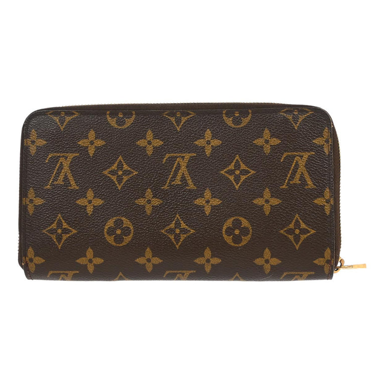 Louis Vuitton Monogram Organizer Zippy Wallet M60002 VI0056 XX31720
