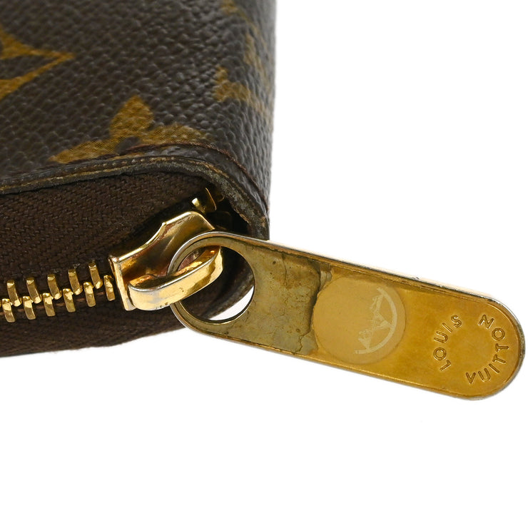 Louis Vuitton Monogram Organizer Zippy Wallet M60002 VI0056 XX31720