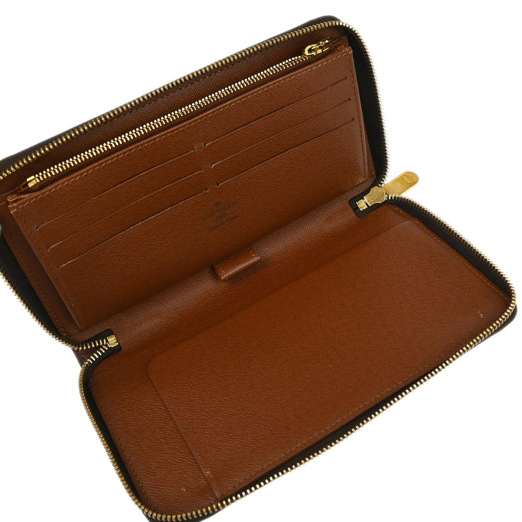 Louis Vuitton Monogram Organizer Zippy Wallet M60002 VI0056 XX31720