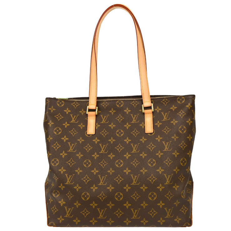 Louis Vuitton Monogram Cabas Mezzo Tote Handbag M51151 TH0012 194187