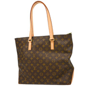 Louis Vuitton Monogram Cabas Mezzo Tote Handbag M51151 TH0012 194187