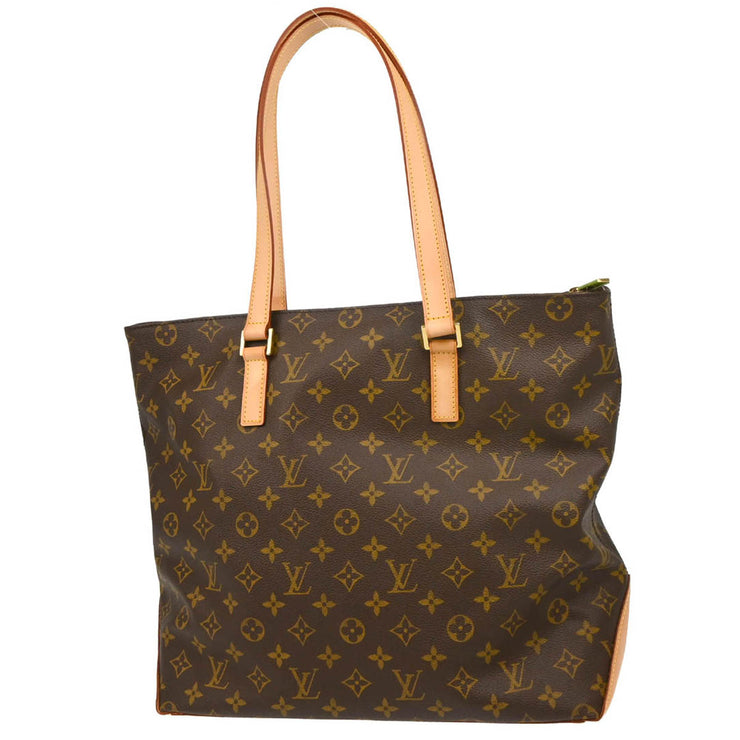 Louis Vuitton Monogram Cabas Mezzo Tote Handbag M51151 TH0012 194187