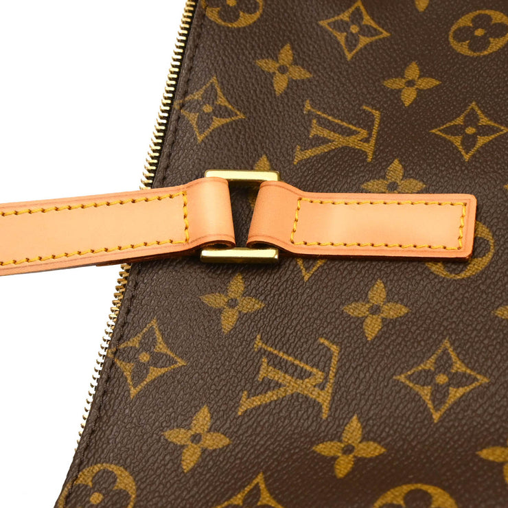 Louis Vuitton Monogram Cabas Mezzo Tote Handbag M51151 TH0012 194187