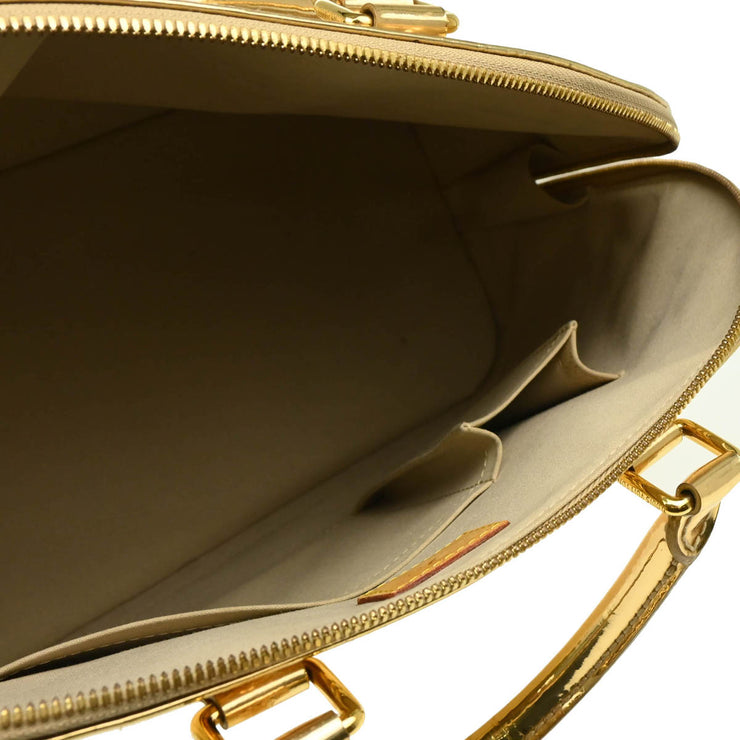 Louis Vuitton Gold Monogram Miroir Alma GM Handbag M95274 MI3098 194195