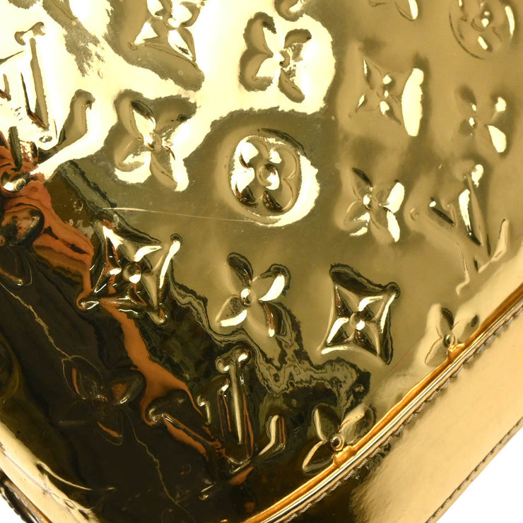 Louis Vuitton Gold Monogram Miroir Alma GM Handbag M95274 MI3098 194195