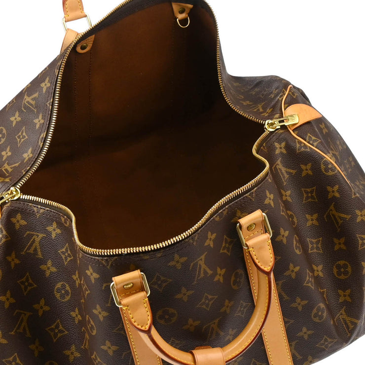 Louis Vuitton Monogram Keepall 55 Travel Duffle Handbag M41424 SP1907 XX04583