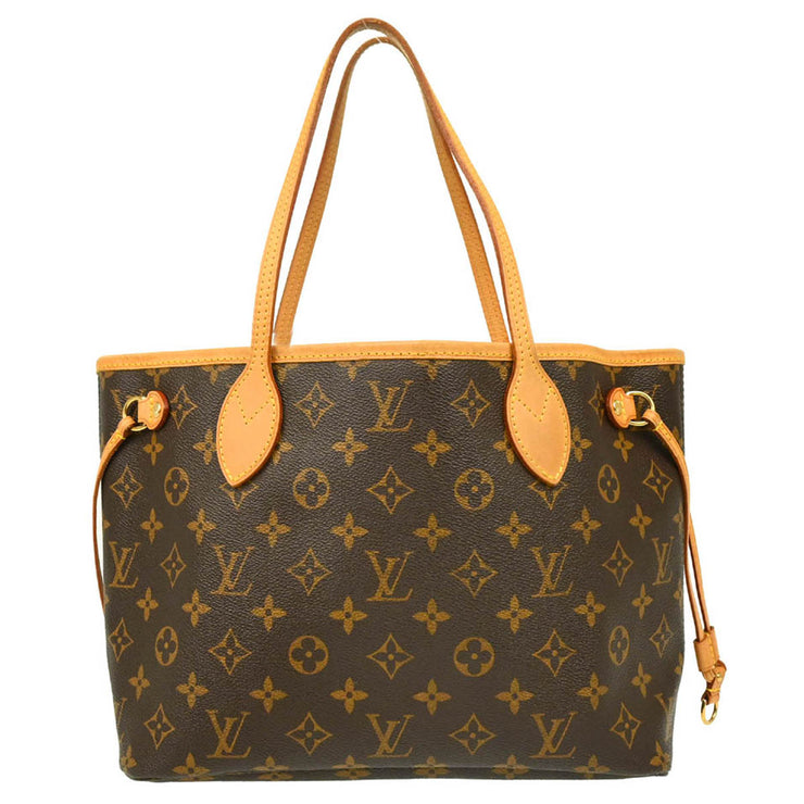 Louis Vuitton Monogram Neverfull PM Tote Handbag M40155 MB1027 XX30707