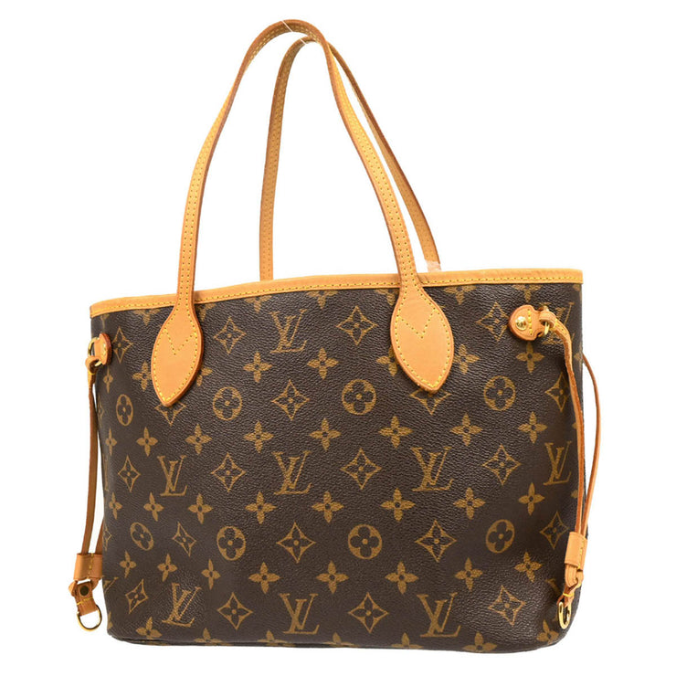 Louis Vuitton Monogram Neverfull PM Tote Handbag M40155 MB1027 XX30707