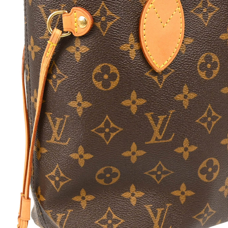 Louis Vuitton Monogram Neverfull PM Tote Handbag M40155 MB1027 XX30707