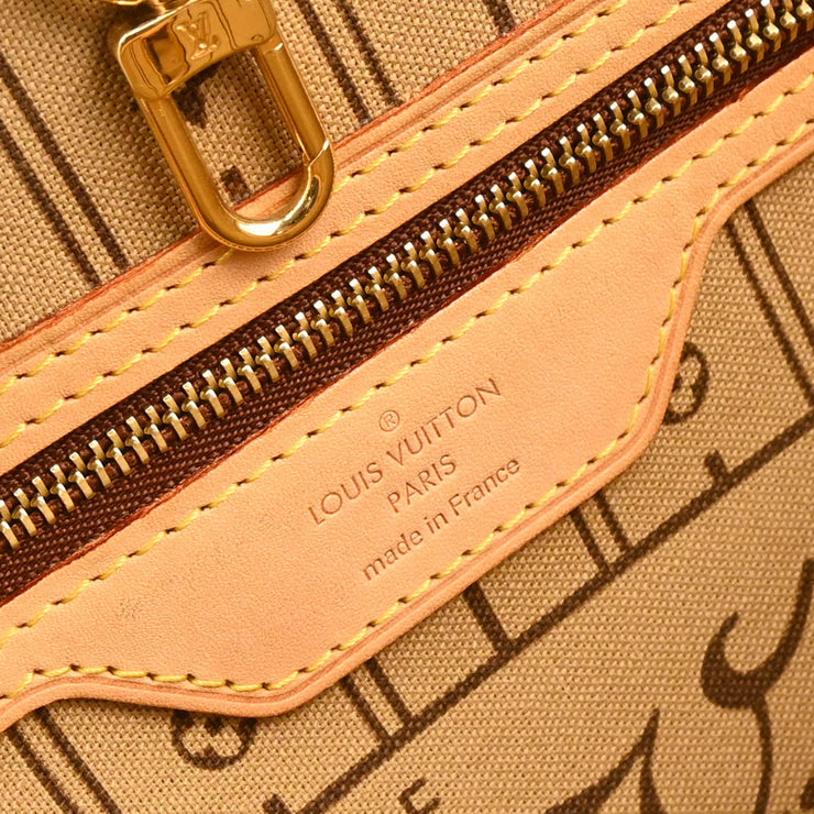 Louis Vuitton Monogram Neverfull PM Tote Handbag M40155 MB1027 XX30707