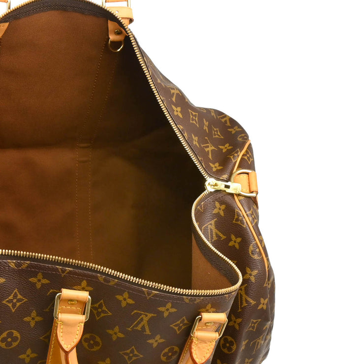 Louis Vuitton Monogram Keepall Bandouliere 55 Duffle Bag M41414 MB1010 XX31269