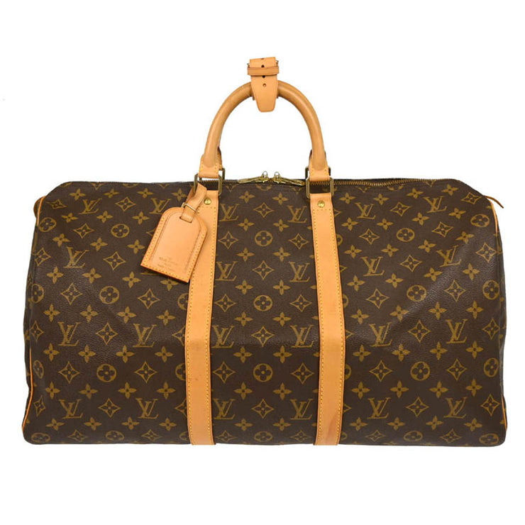 Louis Vuitton Monogram Keepall 50 Duffle Travel Handbag M41426 SP0928 XX31308