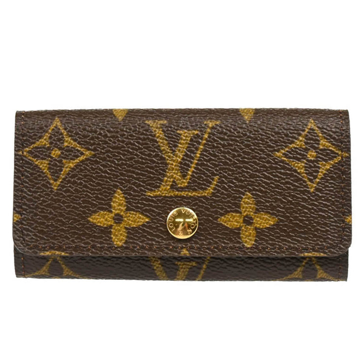 Louis Vuitton Monogram Multicles 4 Key Case M62631 Small Good TH0016 XX31313