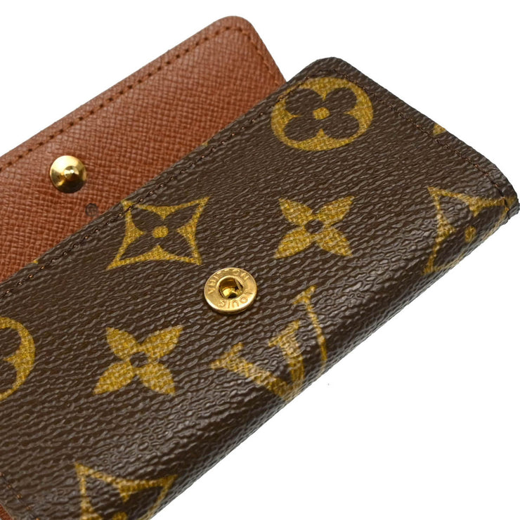 Louis Vuitton Monogram Multicles 4 Key Case M62631 Small Good TH0016 XX31313
