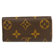 Louis Vuitton Monogram Multicles 4 Key Case M62631 Small Good TH1022 XX31573
