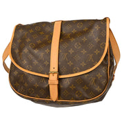Louis Vuitton Monogram Saumur 35 Messenger Bag M42254 MB1010 XX31601