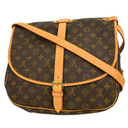 Louis Vuitton Monogram Saumur 35 Shoulder Bag M42254 AR0945 XX31699