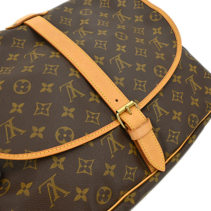 Louis Vuitton Monogram Saumur 35 Shoulder Bag M42254 AR0945 XX31699