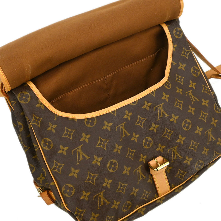 Louis Vuitton Monogram Saumur 35 Shoulder Bag M42254 AR0945 XX31699